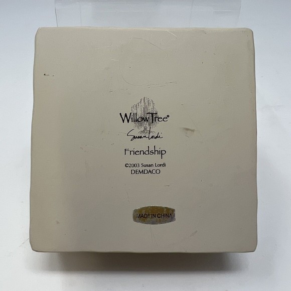 WILLOW TREE Friendship Trinket Box - Forever Friends Susan Lordi 2003 DEMDACO - Picture 4 of 4